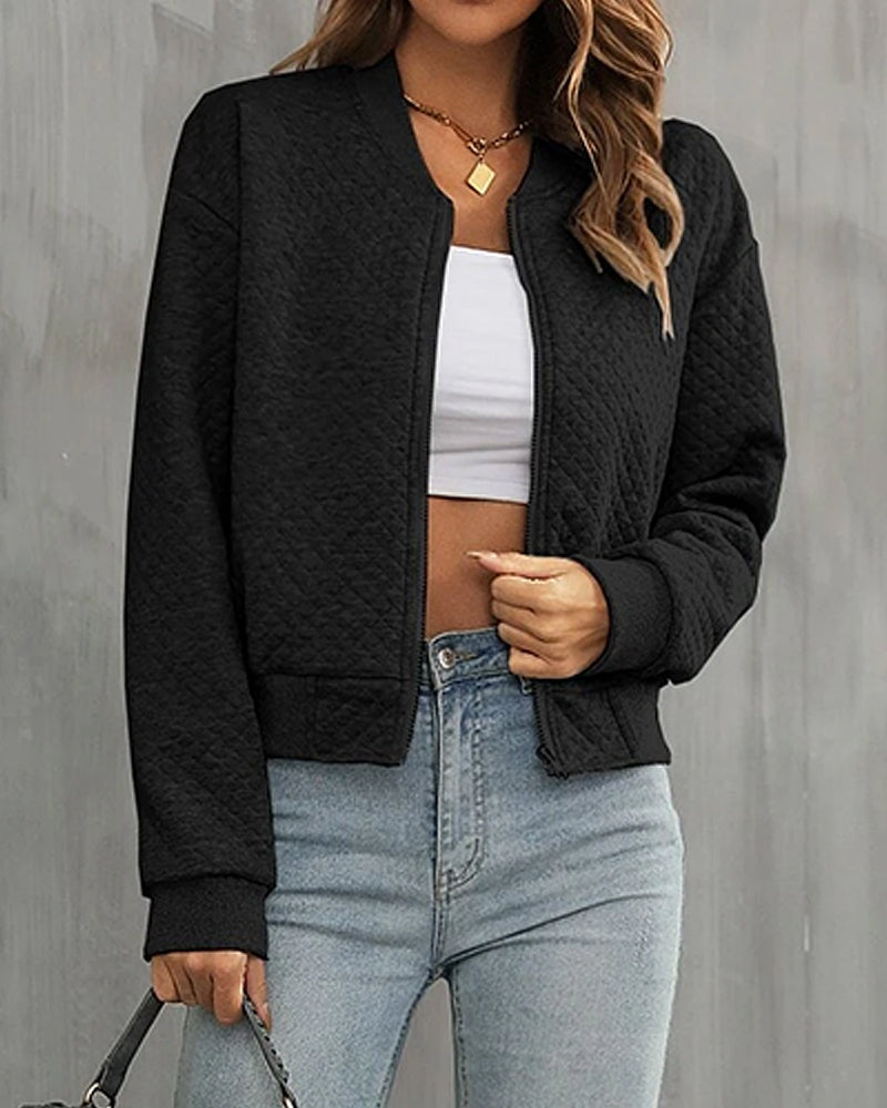 Cristal | Chaqueta Bomber Mujer Acolchada Cremallera