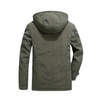 Donato | Parka Hombre Acolchada con Capucha Forro Polar