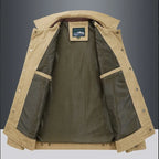 Rodrigo | Chaqueta Militar Hombre de Algodón Utilitaria Multipocket