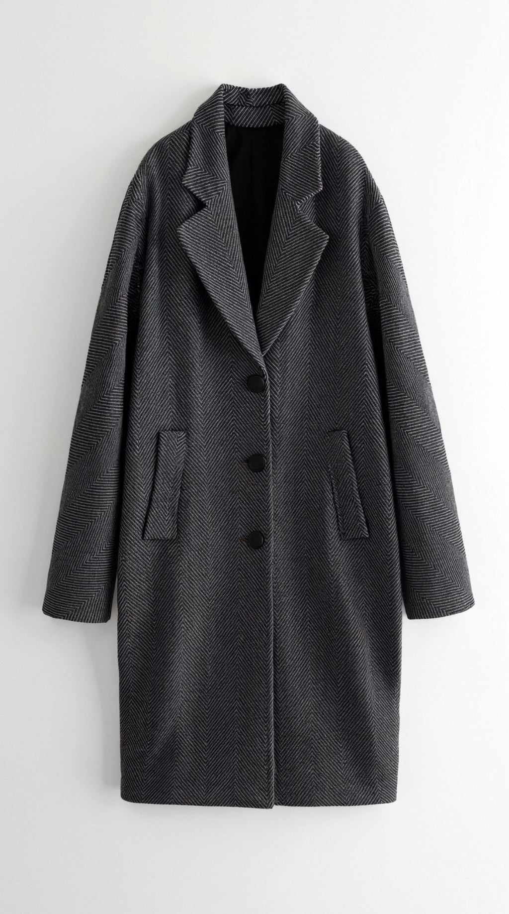 Ann – Trench Clásico Gris Oscuro