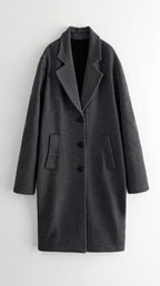 Ann – Trench Clásico Gris Oscuro
