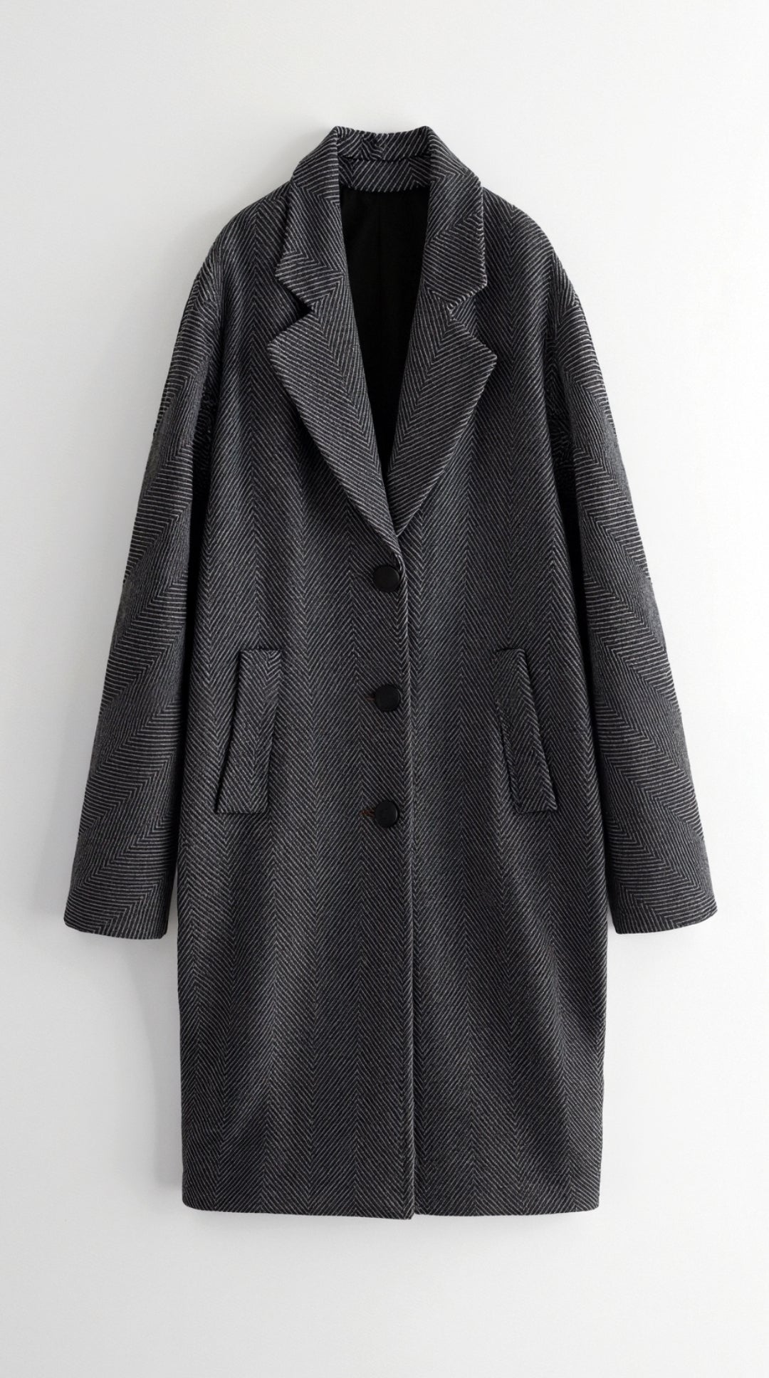 Ann – Trench Clásico Gris Oscuro