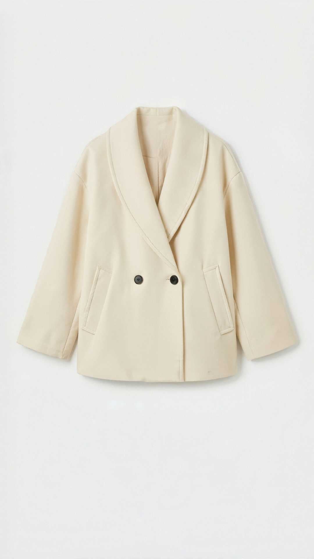 Carolyn – Abrigo Oversize Crema
