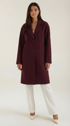 Diane – Abrigo Oversized de Lana Chic