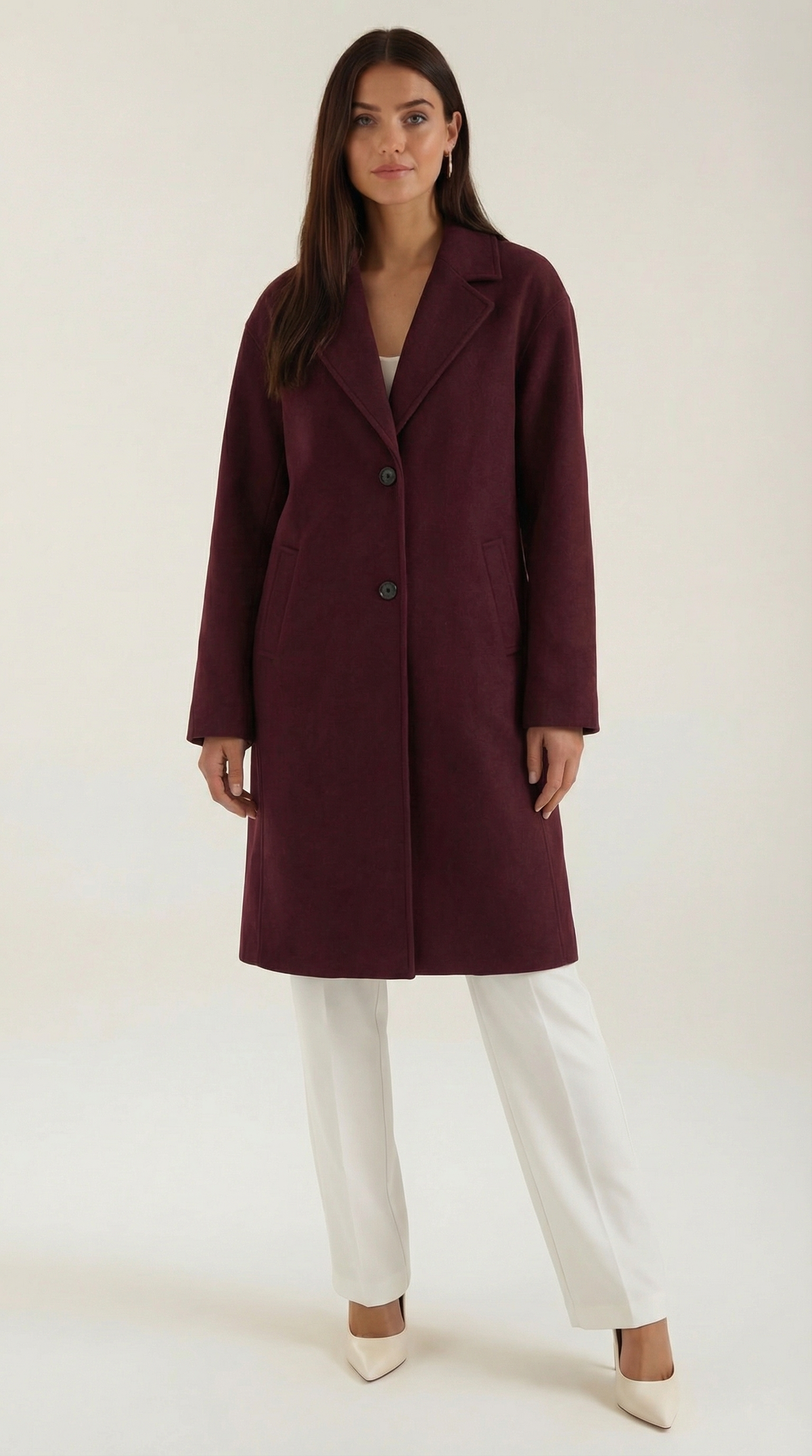 Diane – Abrigo Oversized de Lana Chic