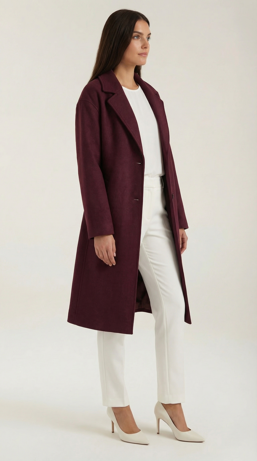 Diane – Abrigo Oversized de Lana Chic