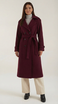 Dolores – Trench Largo Burdeos