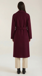 Dolores – Trench Largo Burdeos