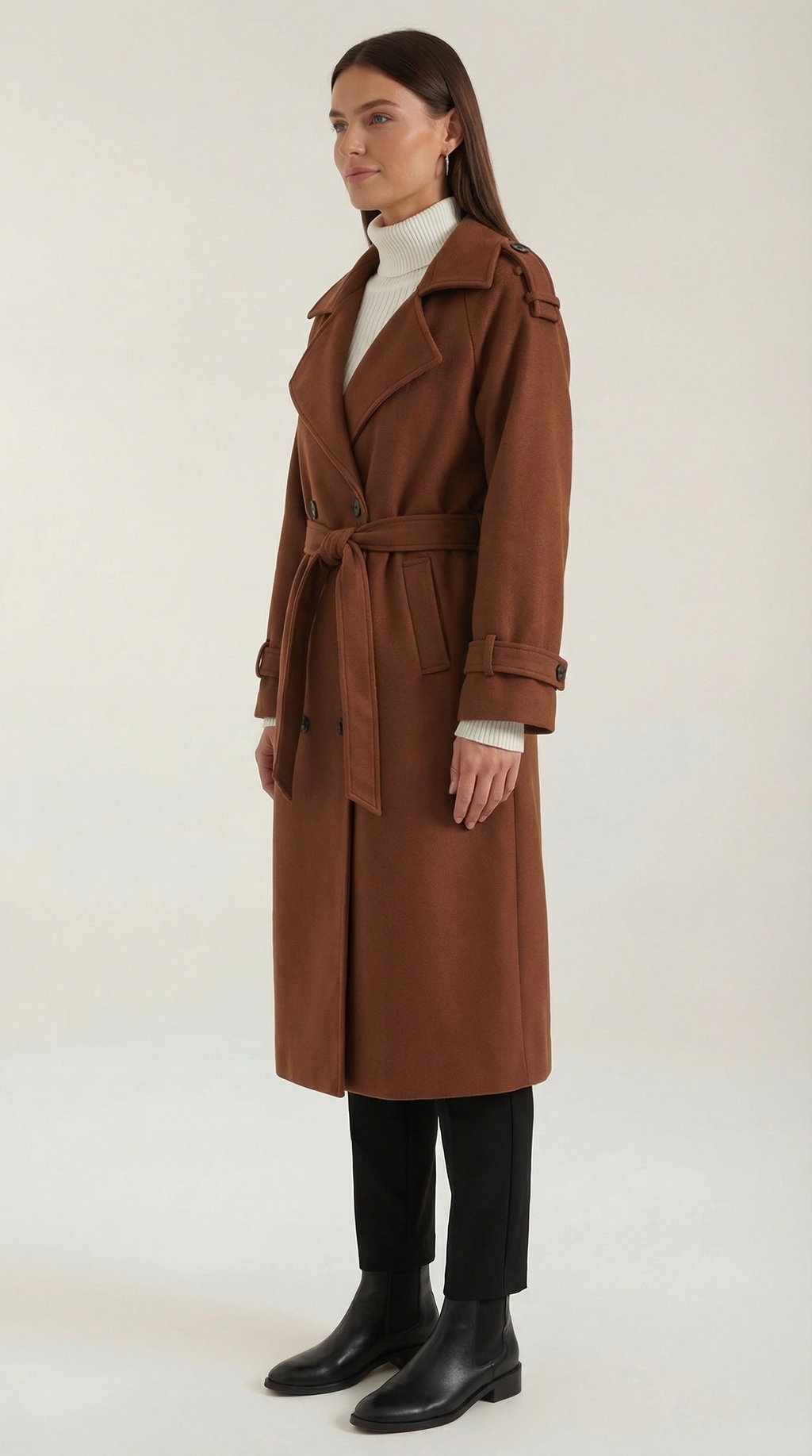 Dolores – Trench Largo Burdeos