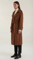 Dolores – Trench Largo Burdeos