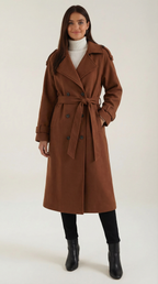 Dolores – Trench Largo Burdeos