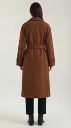 Dolores – Trench Largo Burdeos