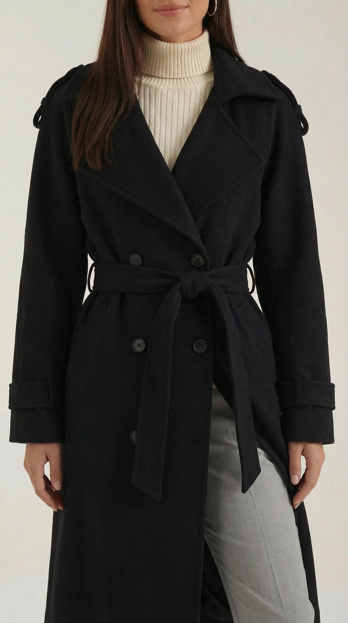 Dolores – Trench Largo Burdeos