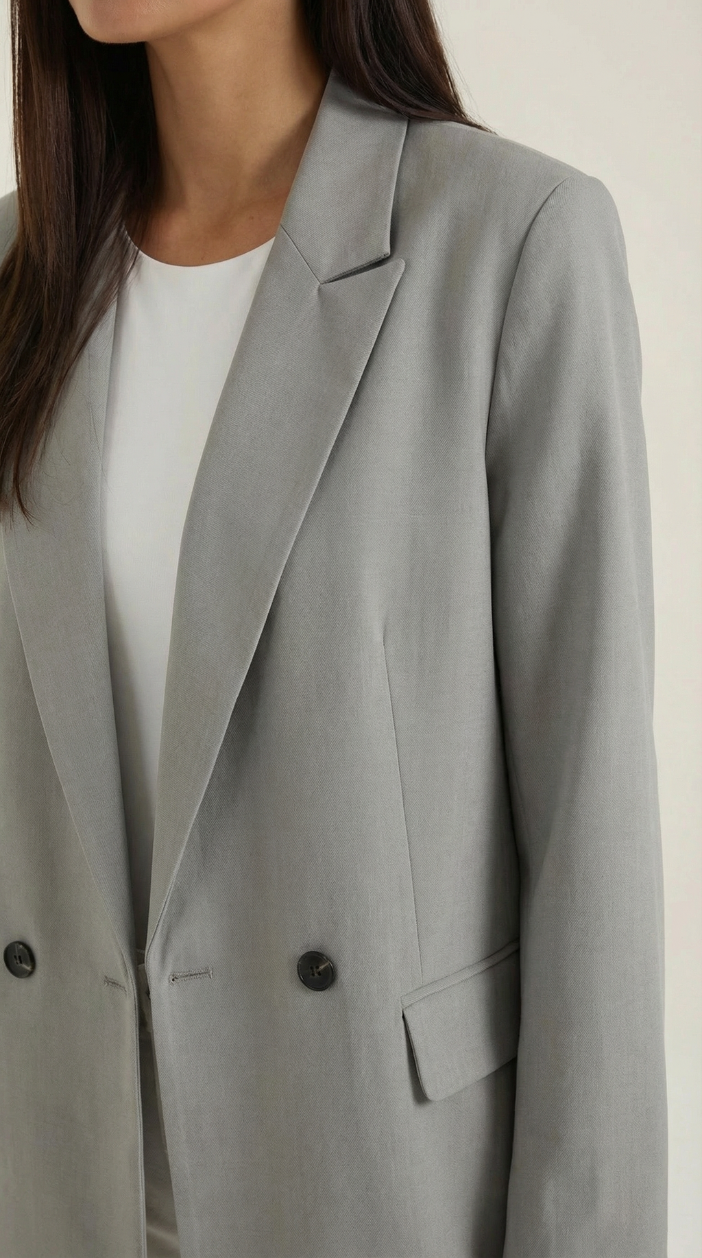Felicity – Blazer Gris de Power Dressing
