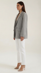 Felicity – Blazer Gris de Power Dressing