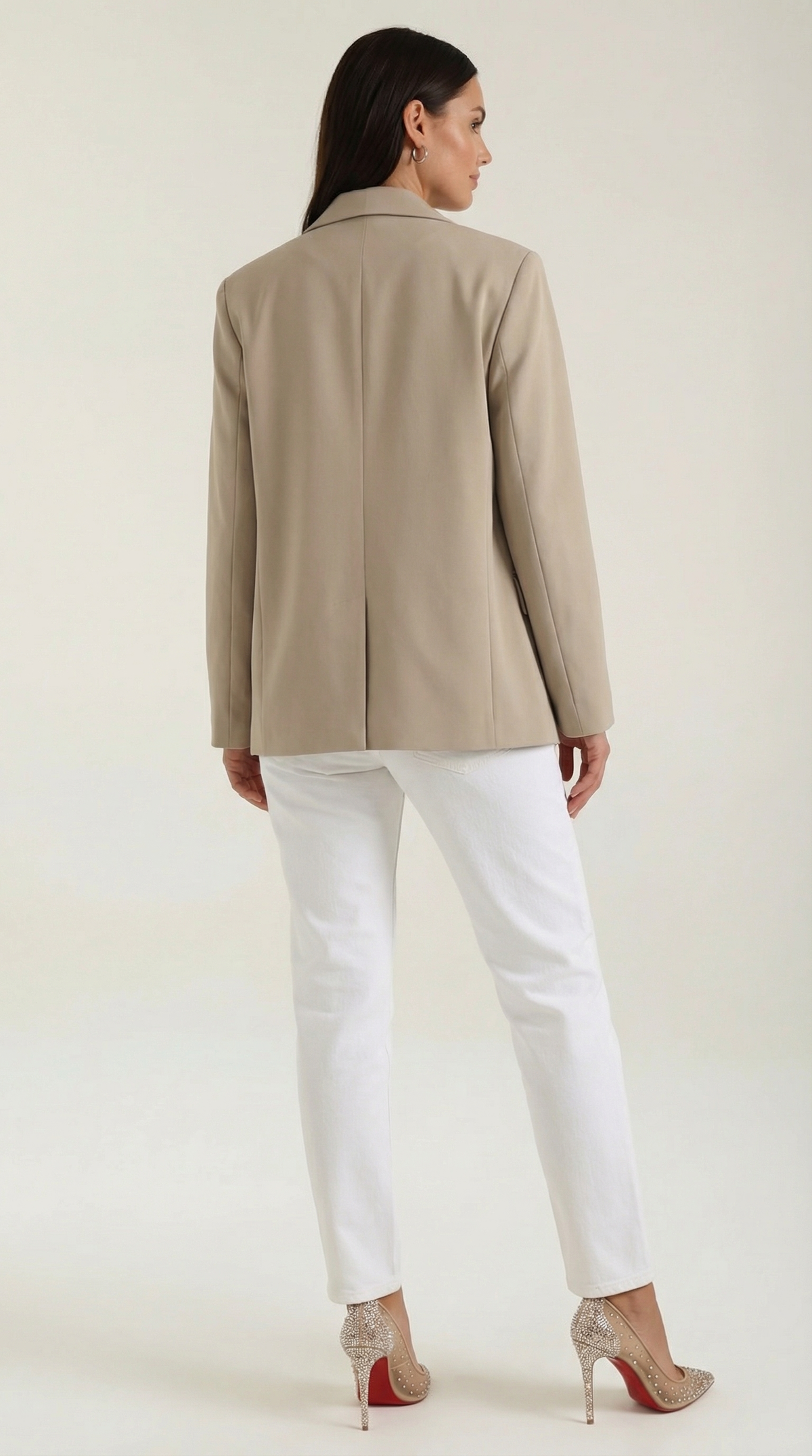 Felicity – Blazer Gris de Power Dressing