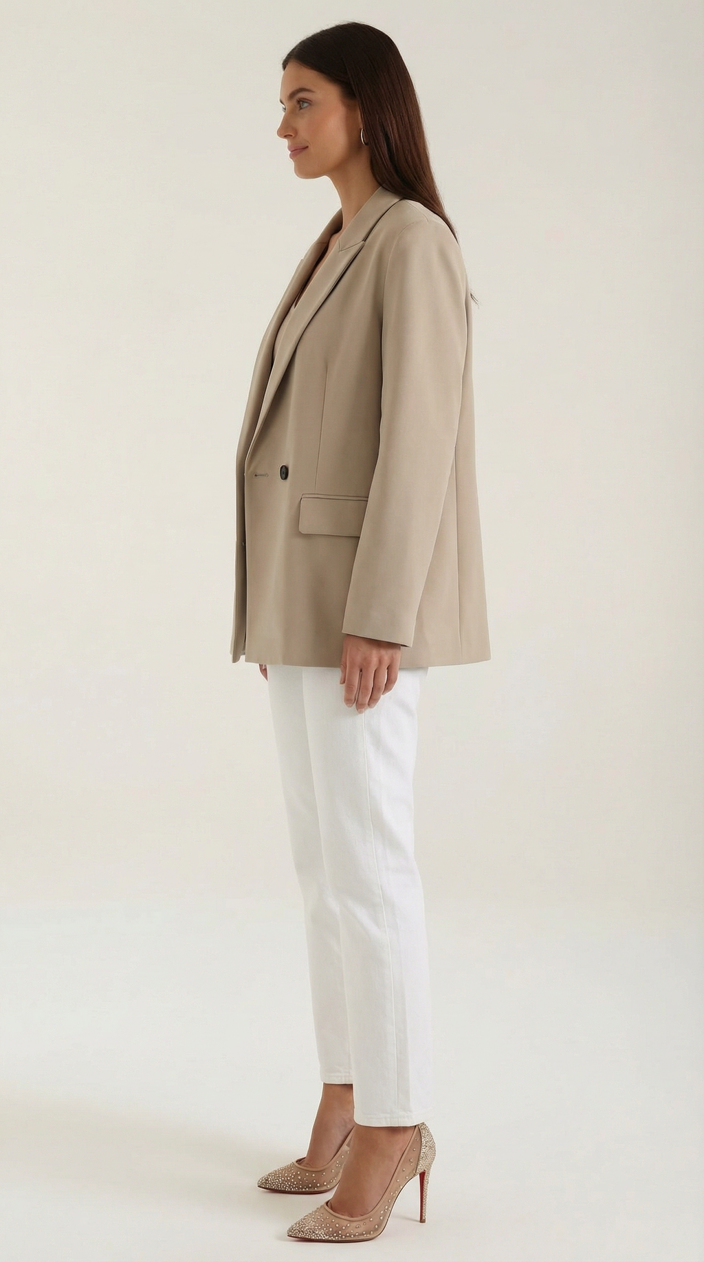 Felicity – Blazer Gris de Power Dressing