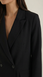 Felicity – Blazer Gris de Power Dressing
