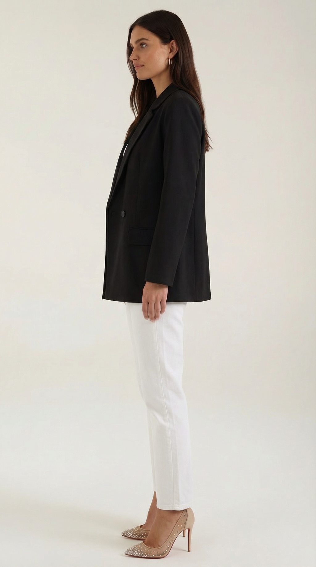Felicity – Blazer Gris de Power Dressing