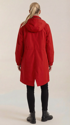 Margie – Chaqueta Impermeable Negra con Capucha