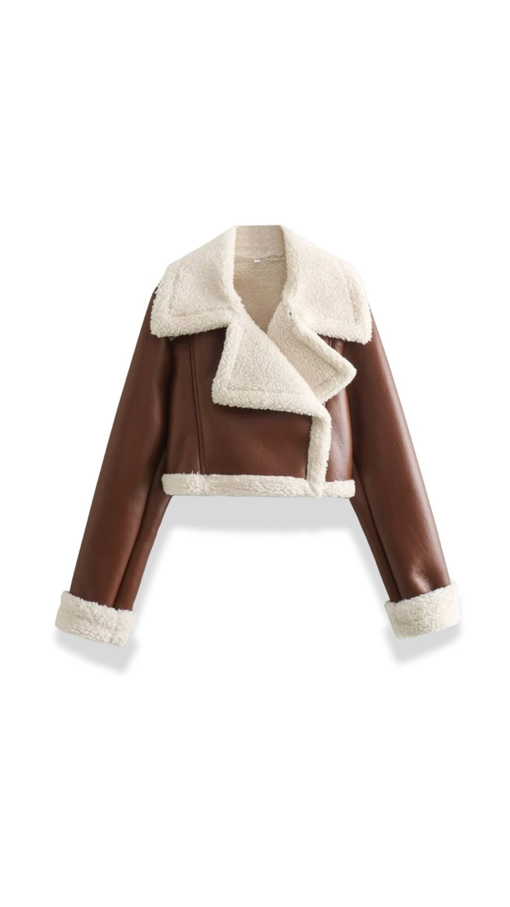 Marie – Chaqueta Polar Corta Negra