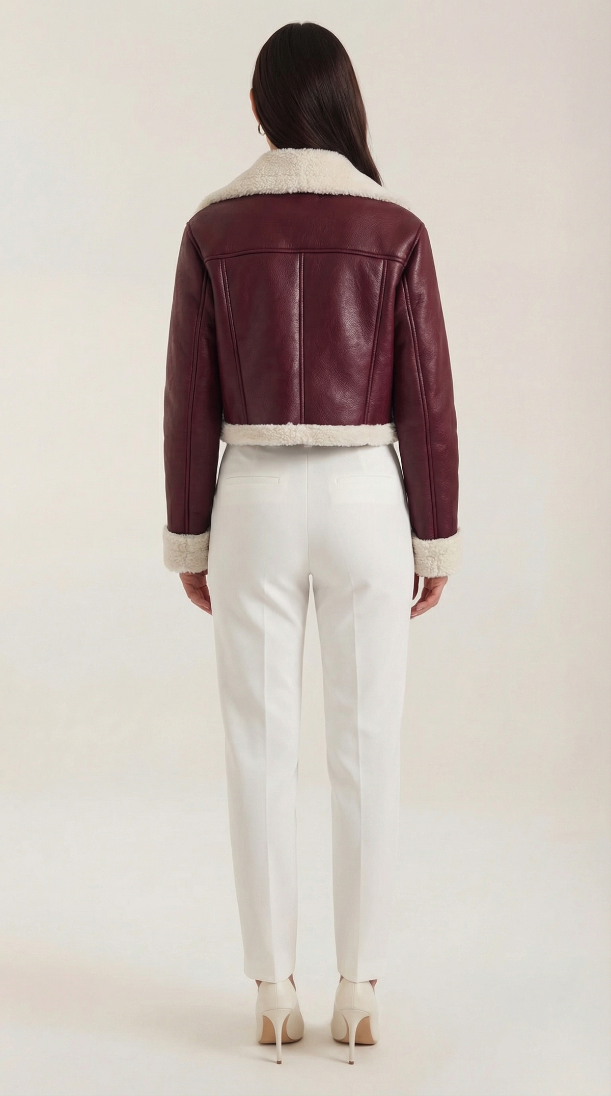Marie – Chaqueta Polar Corta Negra