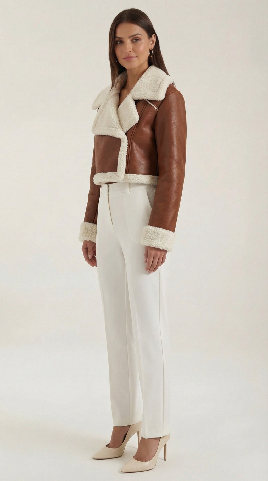 Marie – Chaqueta Polar Corta Negra