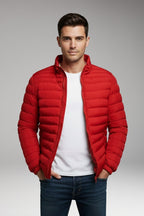 Pedro | Chaqueta Acolchada Ligera Hombre Cuello Alto Cremallera