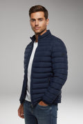 Pedro | Chaqueta Acolchada Ligera Hombre Cuello Alto Cremallera