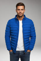 Pedro | Chaqueta Acolchada Ligera Hombre Cuello Alto Cremallera