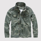Bosco | Chaqueta Militar Hombre Algodón Bolsillos Cargo