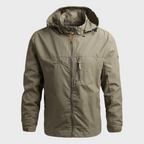 Sergio | Chaqueta Impermeable Hombre con Capucha Cortavientos
