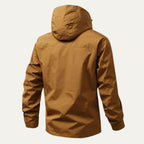 Patricio | Chaqueta Militar Hombre Impermeable con Capucha Multipocket