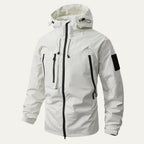 Patricio | Chaqueta Militar Hombre Impermeable con Capucha Multipocket