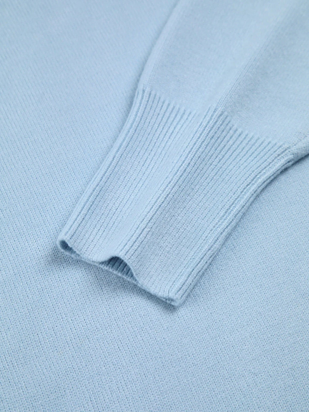 Victoria | Jersey de Punto Cuello Alto Oversized Mujer Manga Larga