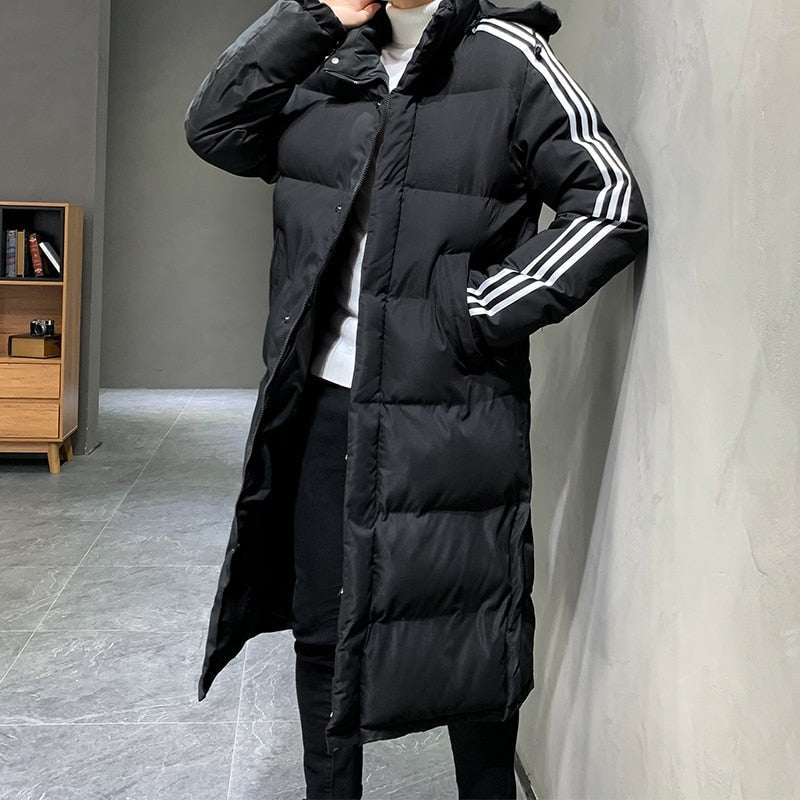 Casio | Chaquetón Acolchado Largo Hombre con Capucha