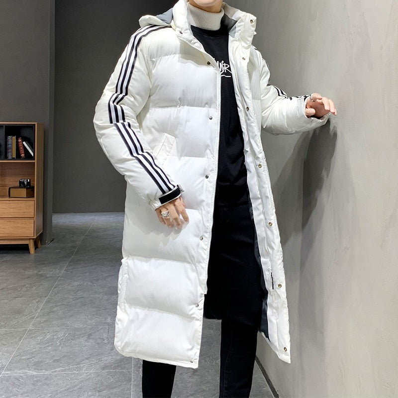 Casio | Chaquetón Acolchado Largo Hombre con Capucha