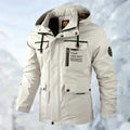Casimiro | Chubasquero Hombre Impermeable con Capucha Multipocket