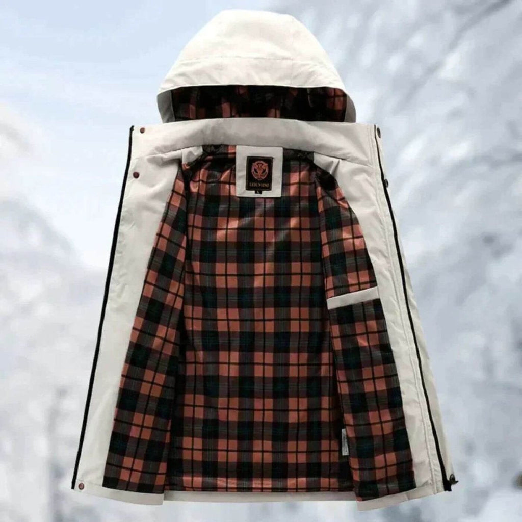Casimiro | Chubasquero Hombre Impermeable con Capucha Multipocket