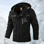 Casimiro | Chubasquero Hombre Impermeable con Capucha Multipocket