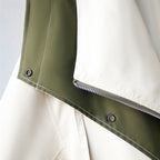 Maren | Chaqueta Impermeable Oversized Mujer Cuello Solapa