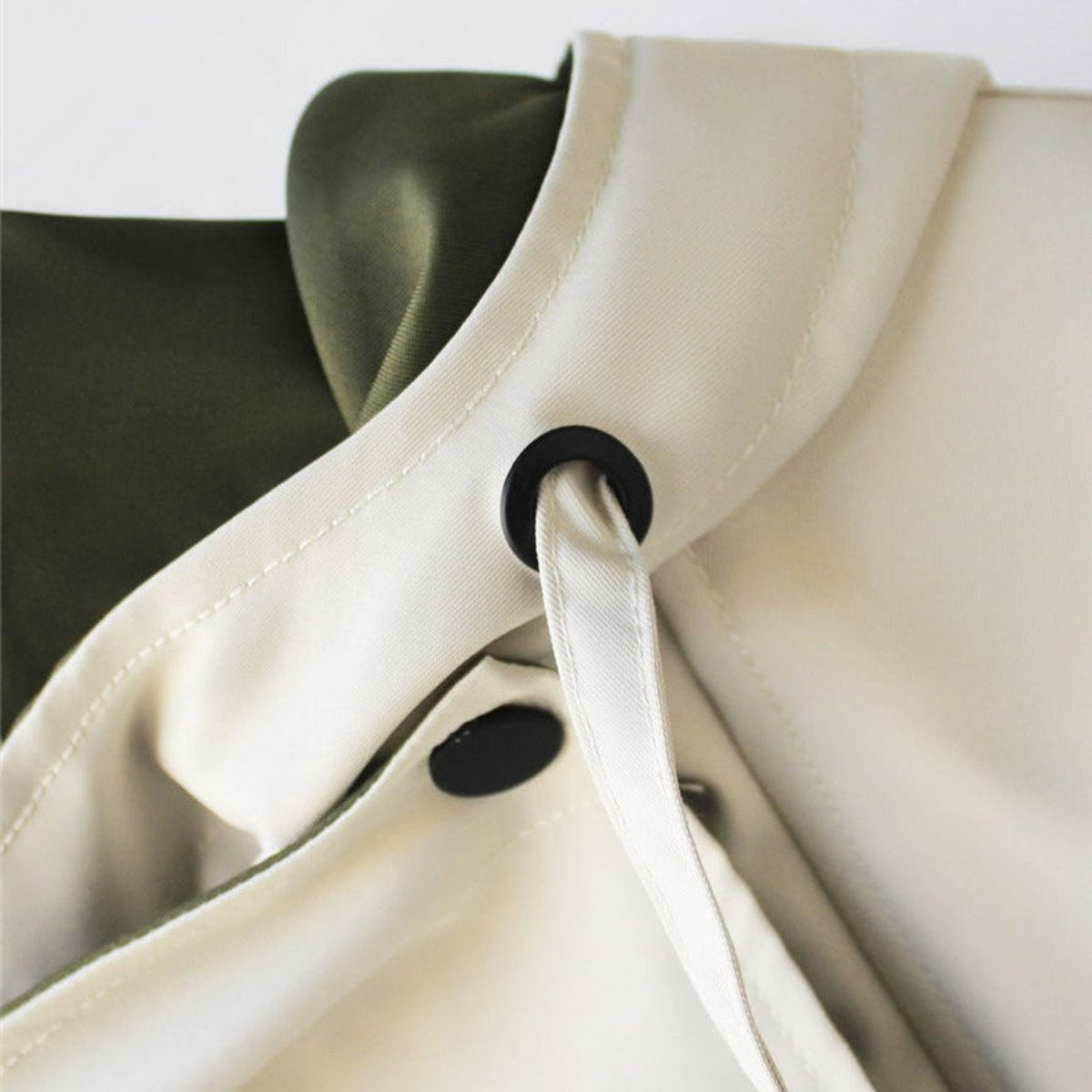 Maren | Chaqueta Impermeable Oversized Mujer Cuello Solapa
