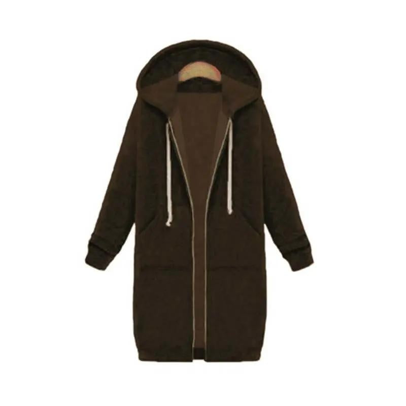 Olivia | Sudadera con Cremallera Larga Mujer con Capucha Oversize